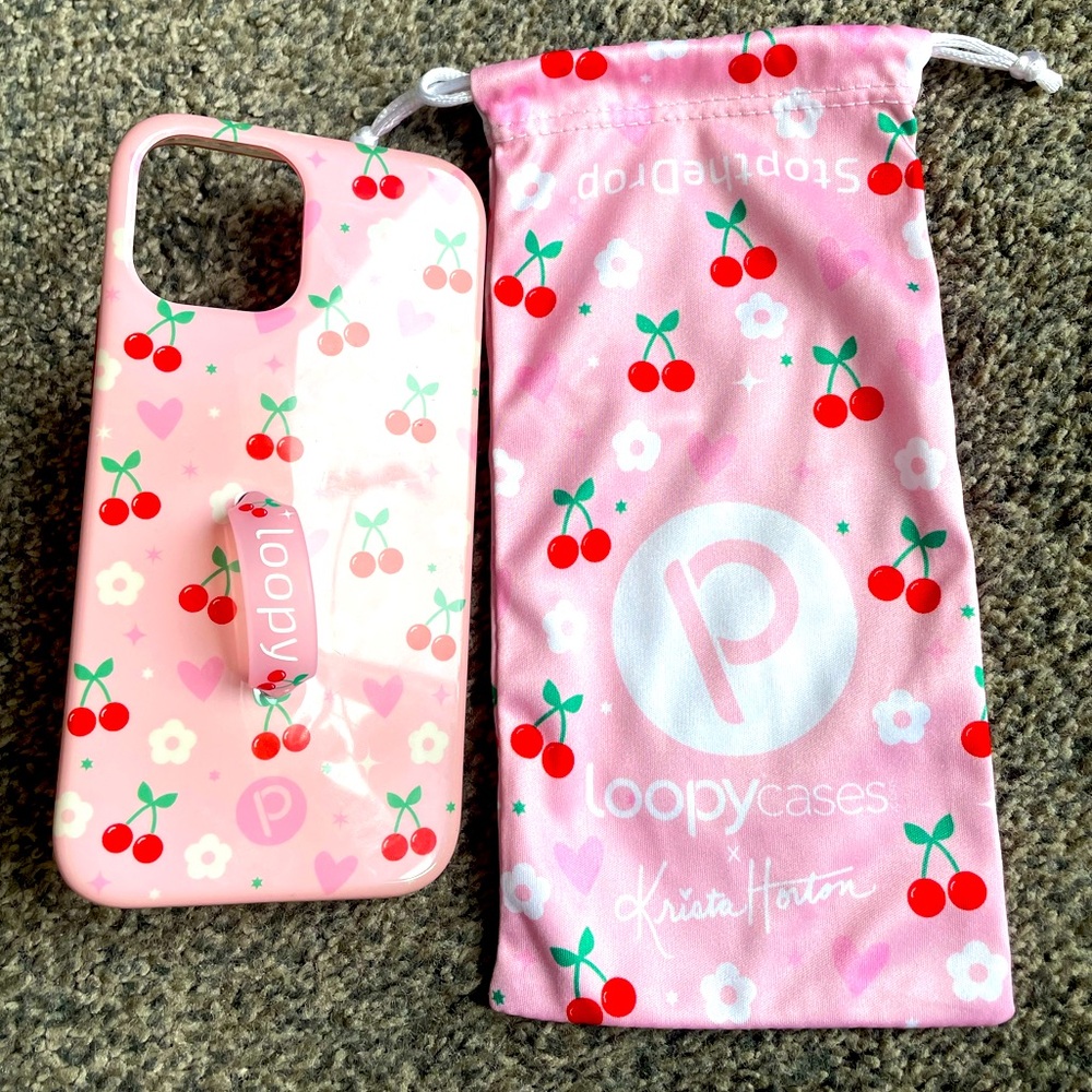 Loopy Cherry Cute X Krista Horton iPhone 12
Excellent used condition